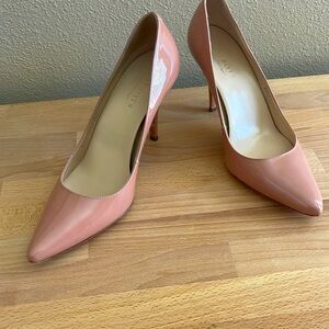 Talbots Mauve Pink Patent Leather High Heels